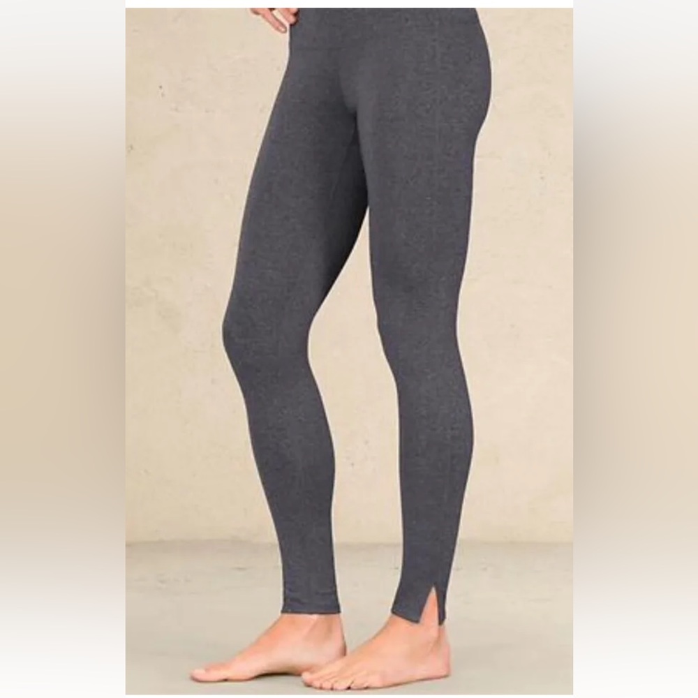 Athleta Chaturanga Tight Leggings Gray Cropped